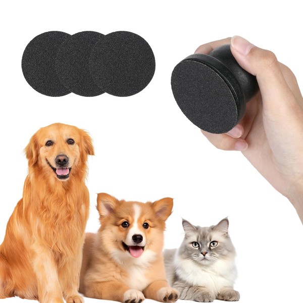 Dog Nail File, Pet Scratch Board, Including 3 Replaceable File