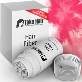 Take Hair Scattered Hair for Women, Holds in Rain and Wind, 7 g Pouring Hair for Hair Thickening, Hair Fibres, Hair Powder, Scattered Hair Women for Hair Loss, Hair Powder (Scattered Hair Red)