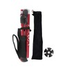 Aluminium Alloy Trekking Poles 5 Sections Collapsible Hiking Walking Climbing
