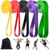 Bandas de Resistencia, 5Pack Banda elástica Deportiva, Correas de Asistencia