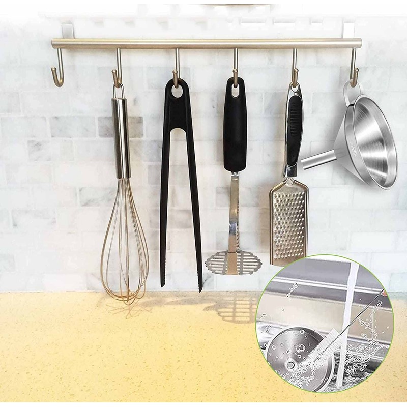 3pcs Stainless Steel Funnels - Kitchen Mini Funnel Set with