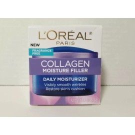 Collagen ++ L'Oreal Paris Collagen Moisture Filler Facial Day Cream Fragrance Free