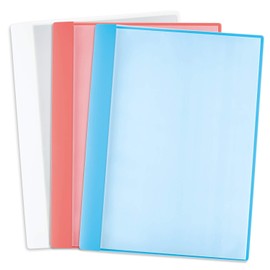 Plus Clear File, Notification Table File, A4, Side Load, 12 Pockets FL-200GD, 3 Colors, 1 Each Color