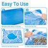 RAINFLOW Clear Plastic Disposable Cage Liner - 20PCS Rabbit Litter