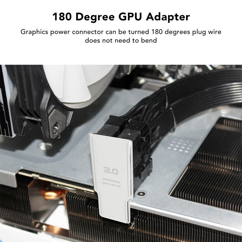 ATX 4 8P Up Angled Adapter 32P To 16P 600W