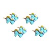 C&H Solutions 4 Pairs (8 Ct) Blue Unicorn Style Beach