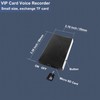 Digital Voice Activated Audio Recorder,16GB VIP Card Audio Voice Recorder