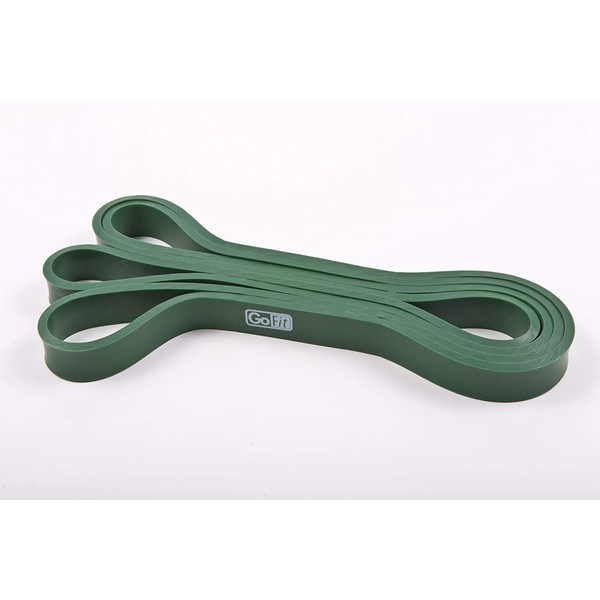 GoFit Wide Super Resistance Bands - Resistance Training Loops, Green, 30-50 lbs, GF-PSB.75