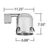 NICOR Lighting 6-inch Recessed Housing, Remodel, IC-Rated, Airtight (17003AR)