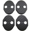 BRIGHTZ MAZDA3 Fastback BP Carbon Style Door Striker Cover 4PC