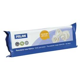Pack 500gr porcelana rusa blanca