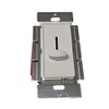 PWM LED Slide Dimmer 8A (Wall Plate) Low Voltage 12v/24v DC (No Switch, Down is Off)