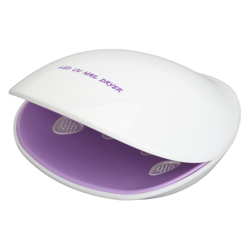 LED Nail Gel Polish Dryer Shell Shaped 12pcs Light Chips