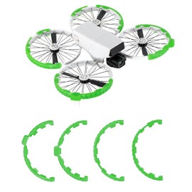 Propeller Guard for Dji Flip Drone Accessories，Prop Frames Collision Protection Ring for Dji Flip(Fluorescent Green）