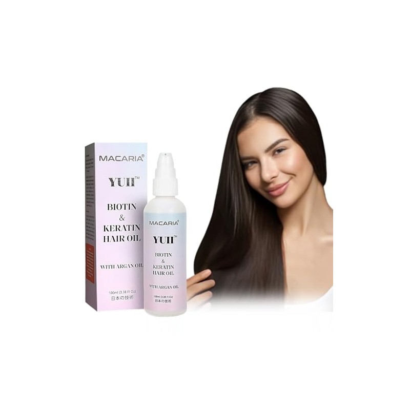 YUII Biotin Hair Oil For Thick & Full Biotin &