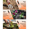 9-Piece Stainless Steel Garden Tools Set, HaSteeL Outdoors Gardening Hand