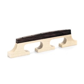 6 String Banjo Bridge 3 Legged Banjo Parts Maple Ebony
