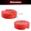 Car Jack Support Adapter Polyethylene Red Axle Stands Stand Support