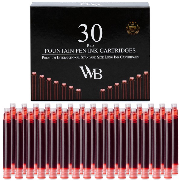 Wordsworth & Black Fountain Pen Ink Refills - Set of