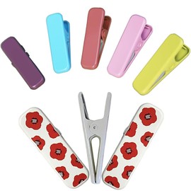 TOuWA Kimono Clips, Set of 8, Handy Clips, Large and Small Set, Kimono Clothing, Yukata, Kimono Clip, Collar Closure, Lightweight, Tea Party, Shichi-Go-San Shrine Visit, Autumn Leaves Hunting, Coming