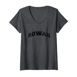 Womens Rowan Vintage College Style V-Neck T-Shirt