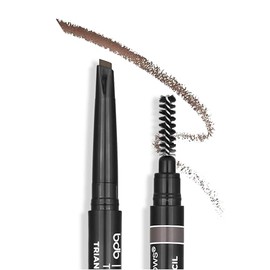 Billion Dollar Brows Triple Threat Triangle Eyebrow Pencil, Blonde - Fill or Outline Your Eyebrows, Use The Spoolie for A Natural Finish, Cruelty free