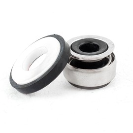 Sourcingmap Rubber Bellows Ceramic Rotary Ring Mechanical Seal 8mm Internal Dia