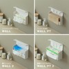 ideaco Wall Tissue Holder for Any Wall Brown