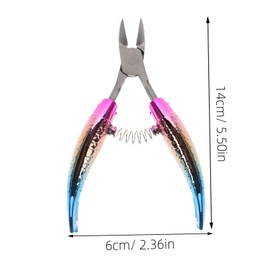 FOMIYES Manicure Tools Nail Cuticle Trimmer Cuticle Nail Clippers Cuticle Pusher Tool Cuticle Nippers Manicure Cutter Cuticle Cutter Cuticle Remover Tool Cuticle Clippers Stainless Steel