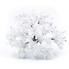 ANCLLO 25pcs Model Trees Model Trains Scenery 6.5cm Mini Snow