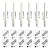 HARFINGTON 12pcs T6-T40 Security Torx Bit 1/4" Hex Shank 4"