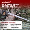Caliastro 12-Inch Wood Pruning Saw Blades for Reciprocating/Sawzall Saws -