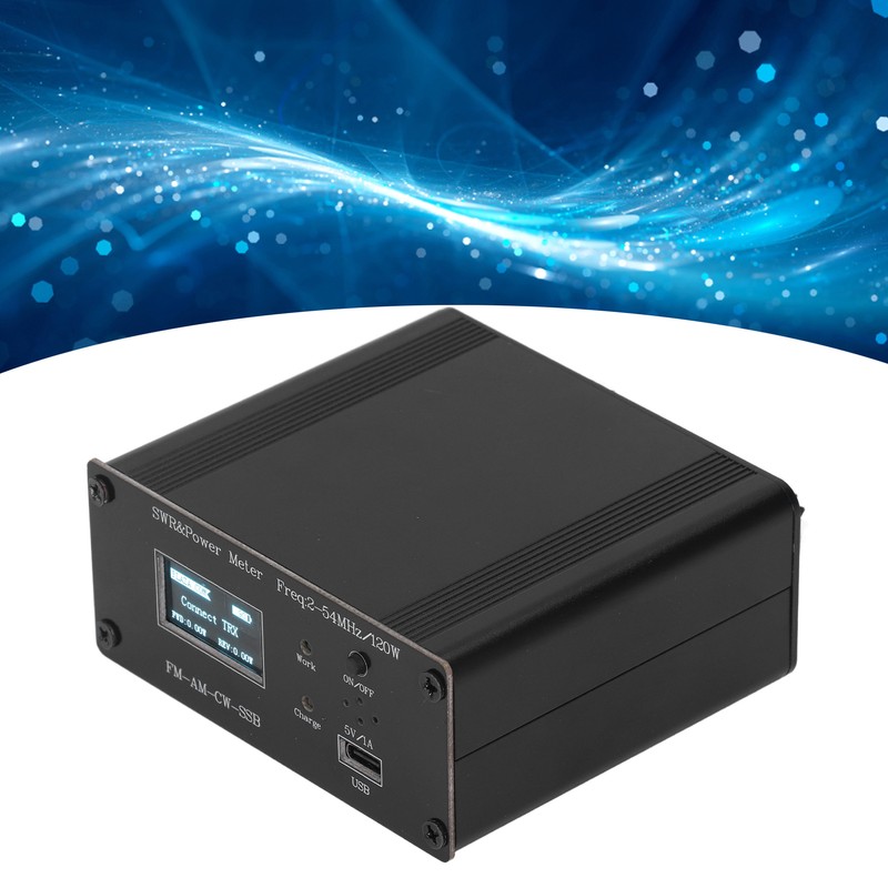 Standing Wave Meter Digital Display USB Charging 50Ω HF Shortwave