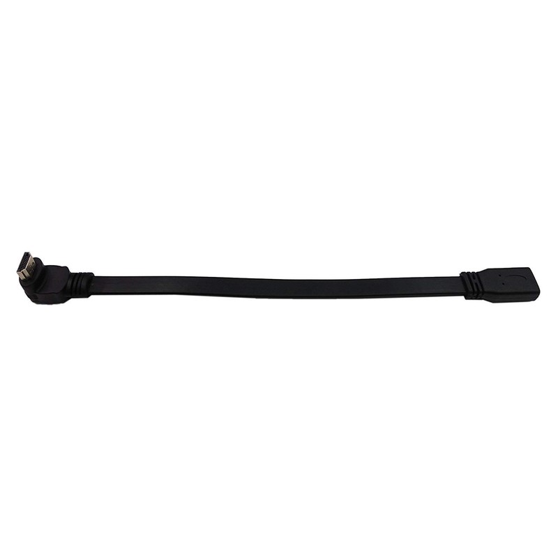 CERRXIAN 1FT Flat Slim High Speed HDMI Extension Cable A