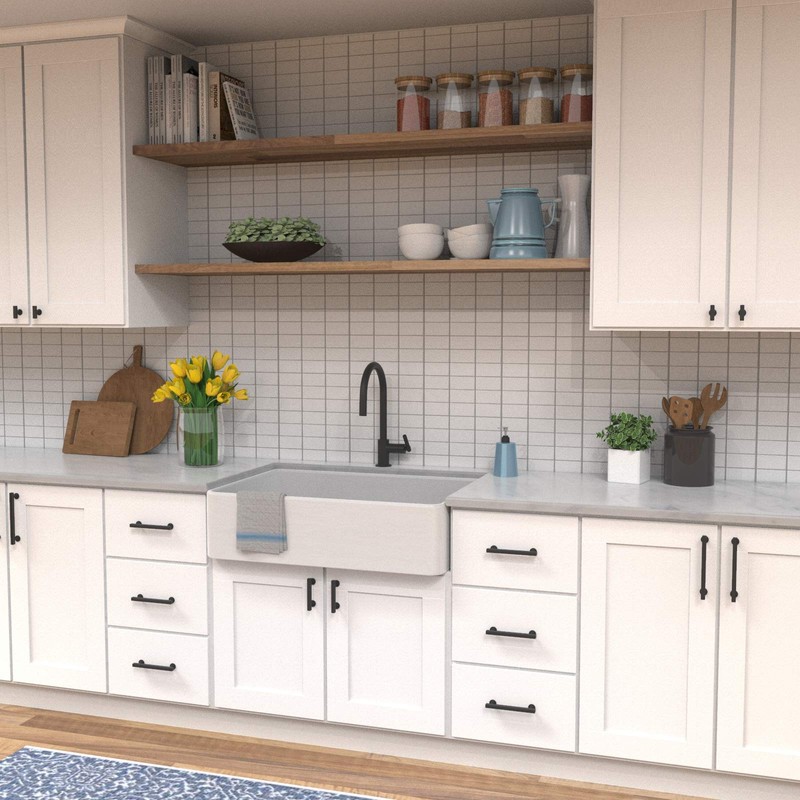 Belwith H077878MB T-Knob 1-15/16in X 15/16in Matte Black