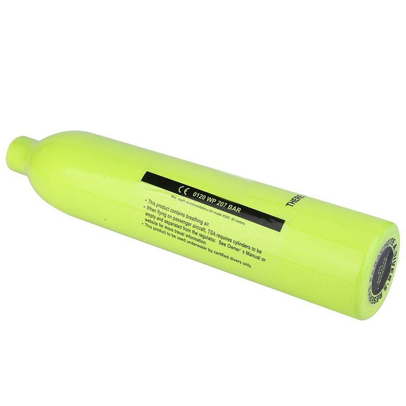 Diving Equipment Accessory Mini Scuba Oxygen Cylinder Tank Bottle 85