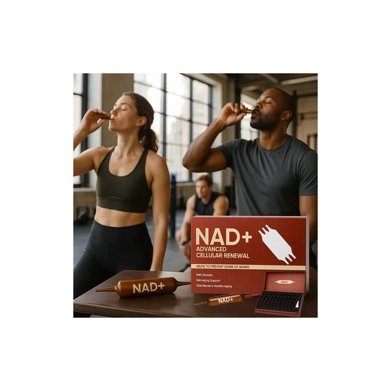 NAD+Advanced Cellular Renewal, 1200mg NAD+Liquid Supplements for Skin Aging Support