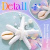GORAIS Starfish Beach Wedding Hair Pins Bridal Hair Accessories Shell