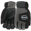 Boss Arctik Utility Gloves, PVC Grip, 60g Therm Lining, Fleece,