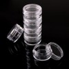 Crazycity Empty Clear Plastic Cosmetic Containers Transparent Storage Craft Tool