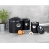 WENKO storage container Nero, airtight container, waterproof, made of lacquered