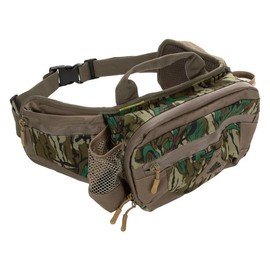 North Mountain Gear Camouflage Fanny Pack Lightweight Waterproof Military Hunting Climbing Camping Accessories (Mossy Oak Greenleaf)