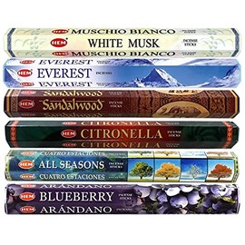 Incense Sticks Collection Packs Fruity Floral Sensual Perfect for Worship Church Temple Wedding Events Anti Stress Aromatherapy Spa Healing Yoga Therapy Relaxation (Sensual Scented Collection)