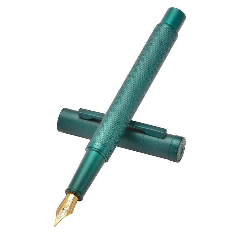 Hongdian Dark Green Forest Fountain Pen Extra Fine Nib Classic