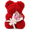 Rose Teddy Bear for Romantic Gifts – Artificial Rose Bouquet