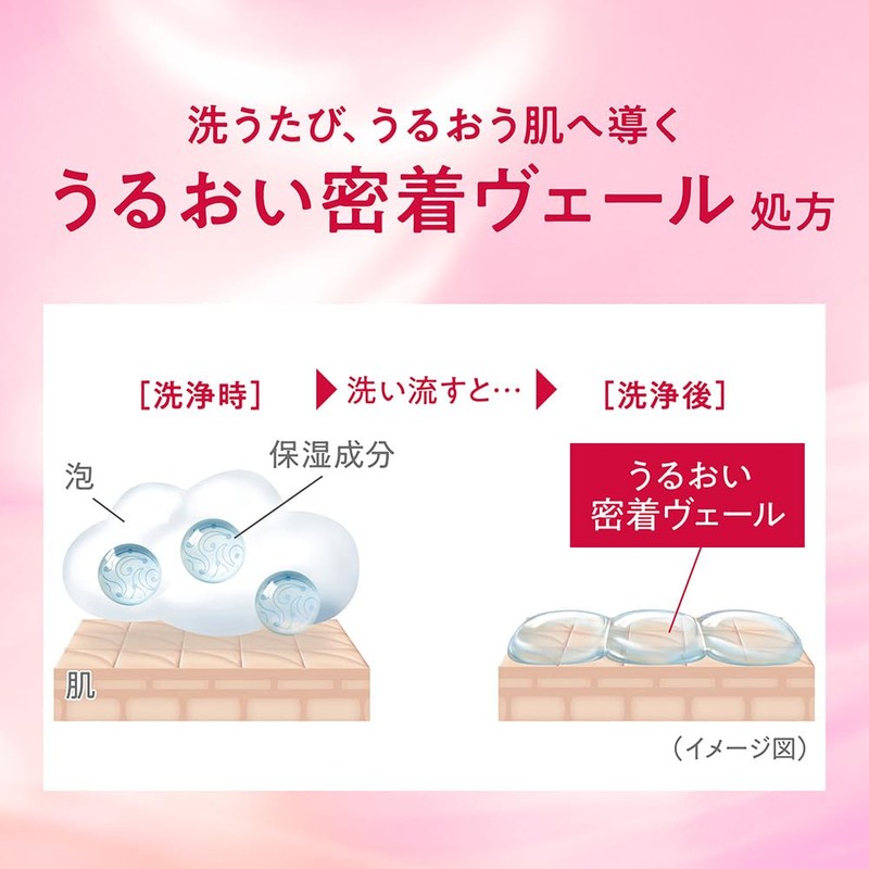 Hadakara Body Soap, Foam Type, Floral Bouquet Scent, Refill, 15.3