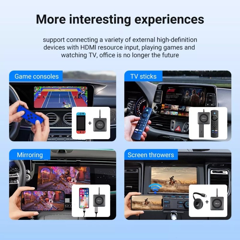 Ottocast Fire Stick HDMI Adapter Car TV Mate Max Streamer