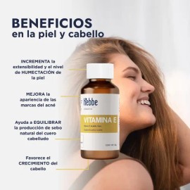 Aceite de Almendras Dulces 120ml y Vitamina E 50g Kit anti-edad, crecimiento de cabello, barba, cejas Hebbe Cosmetics  Ludika                         