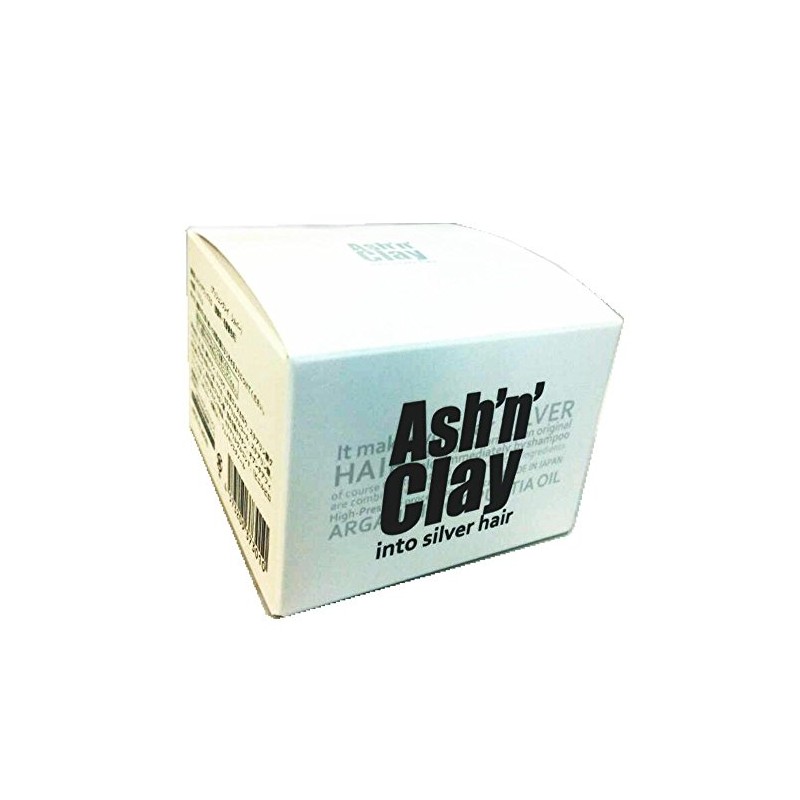 Ash Clay Silver 100gAC silver hair wax S hair dressing,