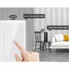 1 Way Smart Touch Switch Voice Control APP Remote Control